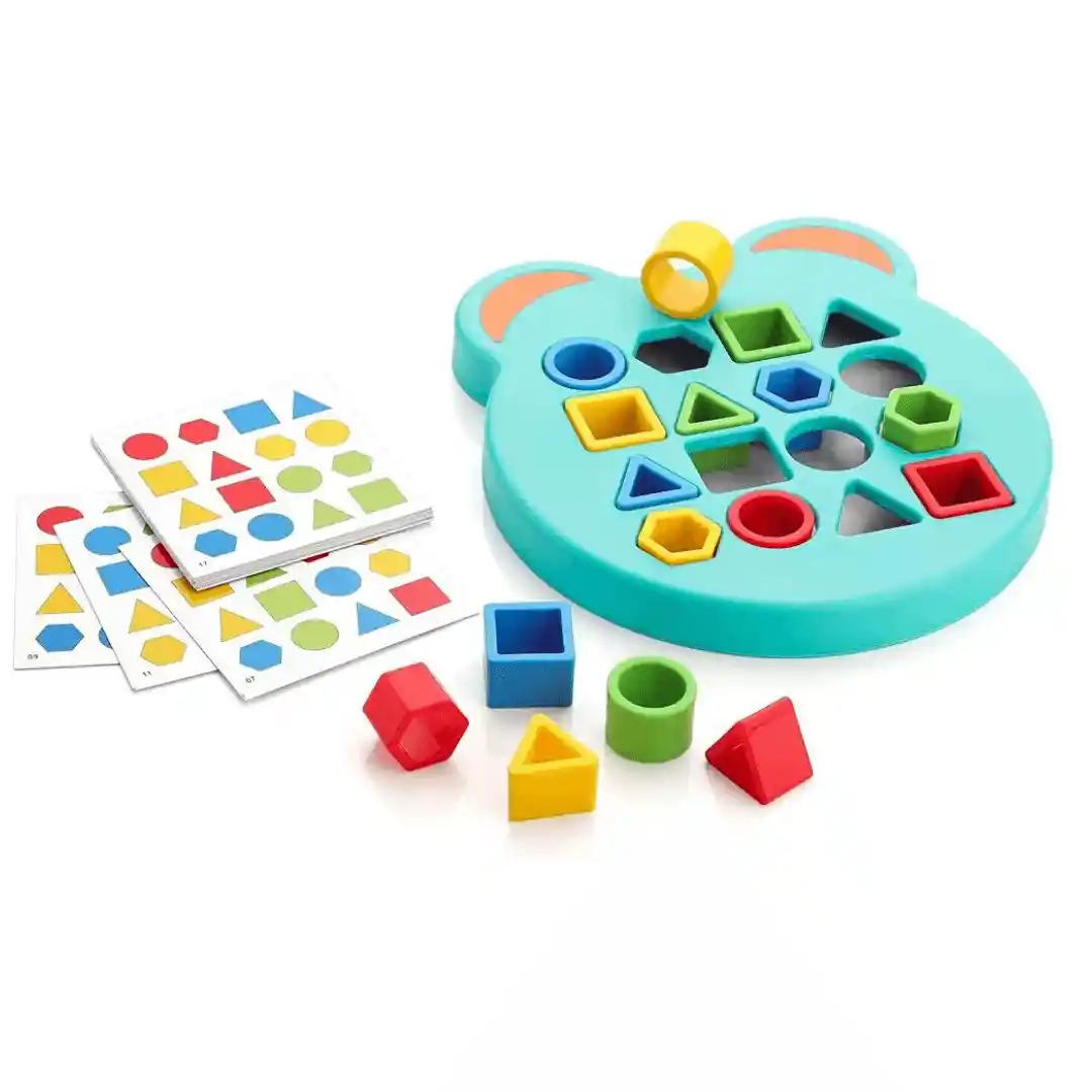 Geometric shape matching with pattern cards